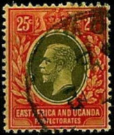 GREAT BRITAIN (EAST AFRICA & UGANDA)..1912..Michel# 48 W...used. - Protectoraten Van Oost-Afrika En Van Oeganda