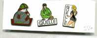 Lot De 3 Pins QUELLE - Lots