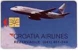 CROATIA - CROATIA AIRLINES - Airplane - 1993 - Flugzeuge