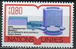 PIA - ONG - 1977 - Nouveau Batiment à Genève - (Yv 63) - Unused Stamps