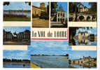 {32489} Le Val De Loire , Multivues . Gien Jargeau Orléans Germiny Beaugency , Circulée En 1972 . Ed Harm'or - Centre-Val De Loire