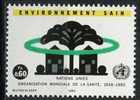 PIA - ONG - 1993 - Pour Un Environnement Sain - 45° De L´O.M.S.  - (Yv 247-48) - Unused Stamps