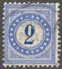 Switzerland Postage Due First Issue 1878-92 Zum 2IN / Mi 2  Used / Obl. / Gestempelt - Taxe