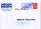 PAP Réponse Handicap International - Neuf - N° 0506304 - N° Interne D/16 B 0405 - PAP : Antwoord /Lamouche