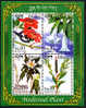 BHOUTAN 2002, Yvert BF 421, PLANTES MEDICINALES, 4 Valeurs En Feuillet, Neufs / Mint. R2044 - Geneeskrachtige Planten