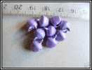 Lot De 5 Clochettes Parme Environ 7,6x10mm - Perles