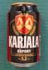 Finland: KARJALA EXPORT Beer Can 33 Cl - Cannettes