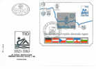 AVIRON FDC DU BLOC FEUILLET YOUGOSLAVIE 1985 30 EME ANNIVERSAIRE REGATE EUROPEENNE - Rudersport