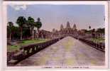 Indochine CAMBODGE , ANGKOR Vath , Vue Generale Du Temple - Cambodge