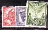 420 Australia: Peace YT 149/51 - Briefmarken