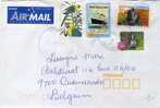 5213 LETTRE  AUSTRALIE - Perroquets & Tropicaux