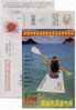 China 2001 Post Delivery Advertising Pre-stamped Card South Pacific Island Kayak Canoe - Kanu