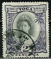 TONGA..1920/37..Michel # 56 II...used. - Tonga (1970-...)