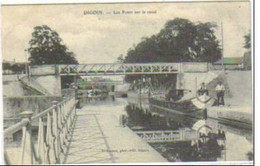 DIGOIN  Les Ponts Sur Le Canal - Digoin