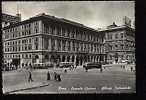 Jolie CP Photo Ciselée Italie Rome Roma Esplanade De La Gare Hôtel Continentale - A Circulée CAD 1959 - Places & Squares