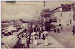 CP Le Sables-d'Olonne Le Remblai (coté Ouest) Avec Tram Et Très Animée 1910 - Aizenay