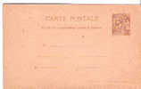 CARTE POSTALE - PRINCIPAUTE DE MONACO - 10 - ENVIRON 1890 - Postal Stationery