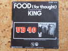 45 Tours Années 80 UB 40 Food (for Thought) - Sonstige & Ohne Zuordnung