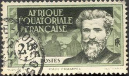 Pays :    5 (A.E.F.) Yvert Et Tellier N° :   57 (o) - Used Stamps