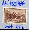 Liechtenstein Zum 114 = Michel 135   Neuf ++ POSTFRICH  Valeur Clef De La Série  Schlussel Werte - Unused Stamps