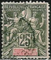 GUADELOUPE..1892..Michel # 34...used. - Gebraucht