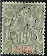 GUADELOUPE..1900..Michel # 42...used. - Oblitérés