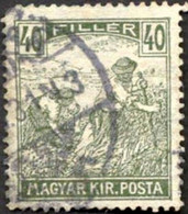 Pays : 226,01 (Hongrie : Royaume (Charles Ier))  Yvert Et Tellier N° :  174 (o) - Used Stamps