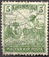 Pays : 226,01 (Hongrie : Royaume (Charles Ier))  Yvert Et Tellier N° :  167 (o) - Used Stamps