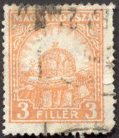 Pays : 226,2 (Hongrie : Royaume (Régence))  Yvert Et Tellier N° :  381 (A) (o) - Used Stamps