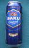 Estonia: SAKU ORIGINAL Beer Can 50 Cl, EMPTY (1) - Blikken