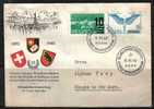 BOL1023 - SVIZZERA , 9/6/1940 50mo SOCIETA' FILATELICHE - Lettres & Documents