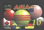 AUSTRALIA - PREPAID - FLAGS - ASIA - Australien