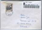 Registered Cover From Austria To Estonia (3) - Cartas & Documentos