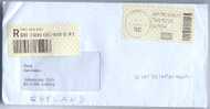 Registered Cover From Austria To Estonia (2) - Lettres & Documents