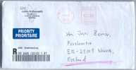 Registered Cover From Austria To Estonia (1) - Briefe U. Dokumente