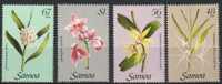 SAMOA  FLOWERS  FLORA SET OF 4  48SENE-$1 1985  MINT SG686-89 READ DESCRIPTION !! - Samoa