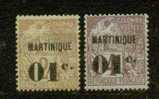 MARTINIQUE Nº 7 & 8 * - Altri & Non Classificati