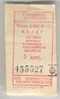 Russia, Leningrad: One-way Tram,Trolleybus,Bus Ticket 2 - Europa