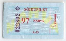 Estonia: One-way Bus Ticket From Narva (10) - Europe