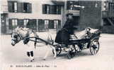 Berck        62      Attelage De Convalescents      (qq Défauts Coté Vue.) - Anes