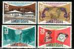 SAMOA  SATELITE  TELEPHONES   TELECOMUNICATION  SET OF 4  1977  MINT SG 454-57  SPECIAL PRICE !! - Samoa (Staat)