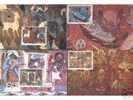 1987 CHINA HERITAGE MC DUNHUANG MURALS(I) 4V - Maximum Cards