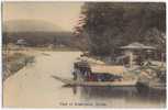 Japan, Kyoto: View Of Arashiyama. Old Vintage Postcard - Kyoto