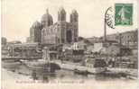 5544-MARSEILLE, Canal St-Jean Et La Cathédrale - Joliette, Zone Portuaire