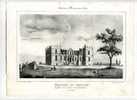 - FRANCE 33 . "CHATEAU DE GRISSAC - Appartenant à Mr De Lur-Saluces (Gironde)" - Lithographies