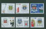 SPE0103 Specimen Armoiries épée Poisson Voilier Chateau 2248 à 2253 Portugal 1998 Neuf ** - Briefmarken