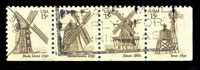 Etats-Unis / United States (Scott No.1739-42 - Moulins à Vent / Windmills)(o) Série / Set - Used Stamps