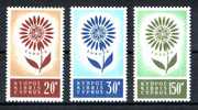 (002) Zypern / Cyprus / Chipre  Europa Cept 1964 **/ Mnh  Michel 240-42 - Other & Unclassified