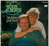 * LP * KOOS ALBERTS - HET LEVEN GAAT DOOR (1988) - Autres - Musique Néerlandaise