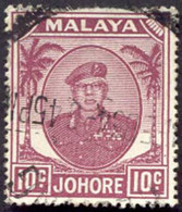 Pays : 293 (Malaysia : Etats Fédérés De Malaysia (Johore) (Protectorat Britannique))  Yvert Et Tellier N° :  116 (o) - Johore